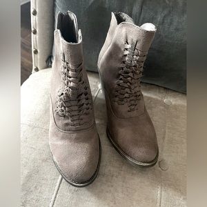 POP by EDL Suede Ankle Boot